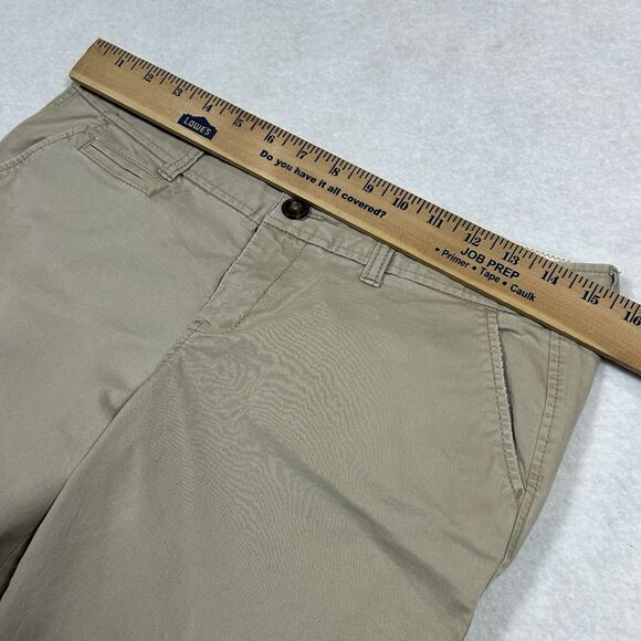 Vintage Y2K Old Navy Pants Womens 6 Beige Khaki Cargo Bootcut Casual Work - Picture 6 of 12